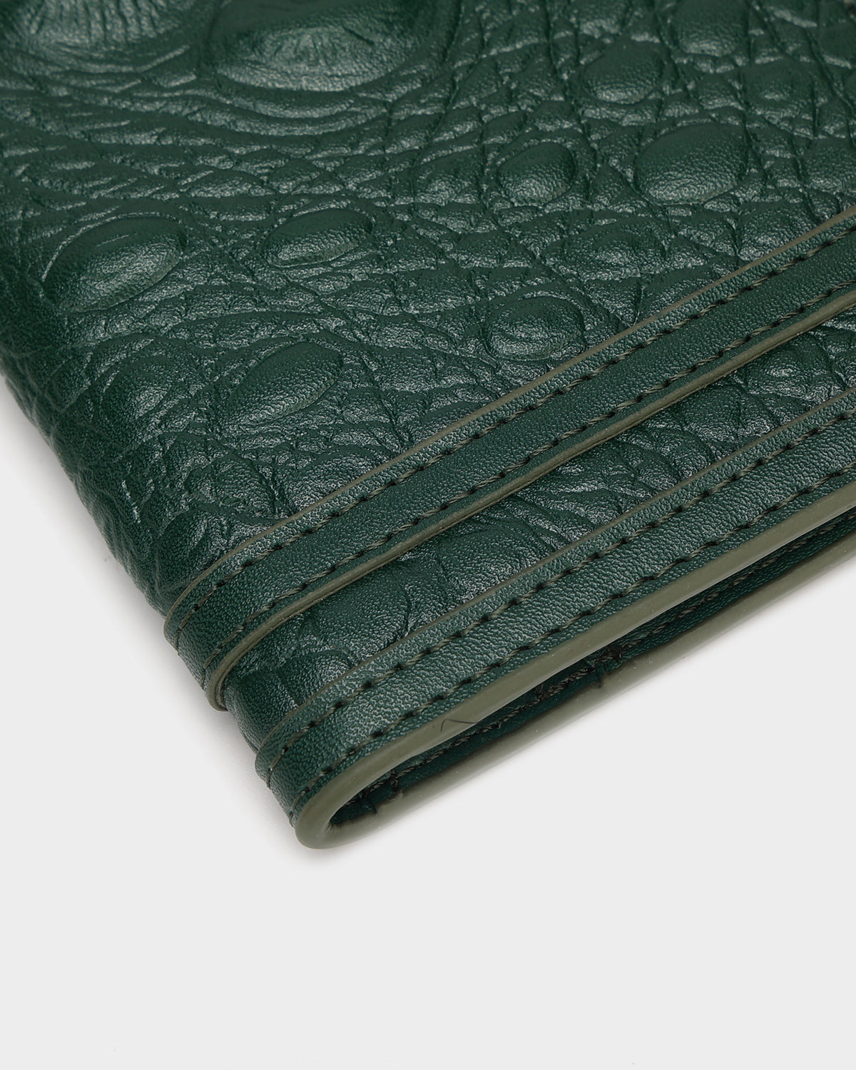Apollo 2 Chain Wallet for Men - Genuine Leather Emerald Green Bifold Wallet with RFID Blocking | Perfect for Everyday Use, Travel & Business