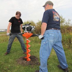 EPIC® 332H Two-Person Hole Digger - Heavy Duty Post Hole Digger for Fencing, Landscaping & Gardening