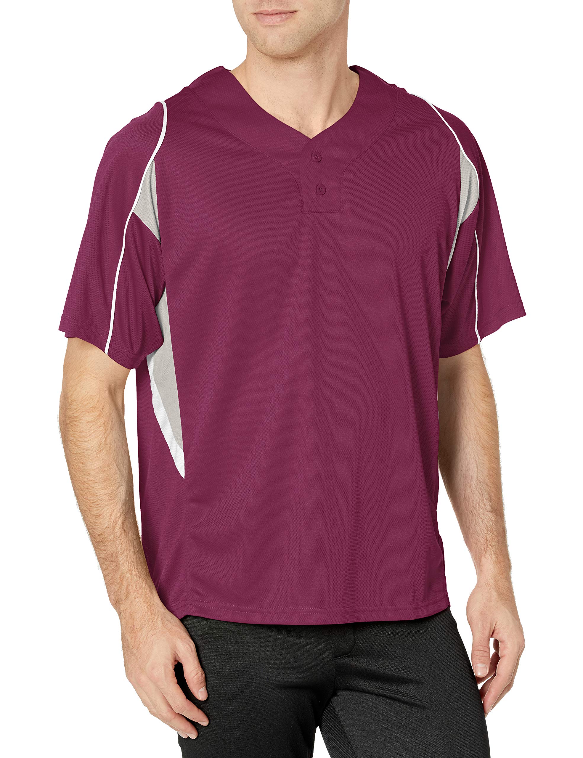 Alleson Athletic Men's Baseball Jersey - Breathable Performance Jersey for Baseball, Softball & Training - Comfortable & Durable for Games & Practice