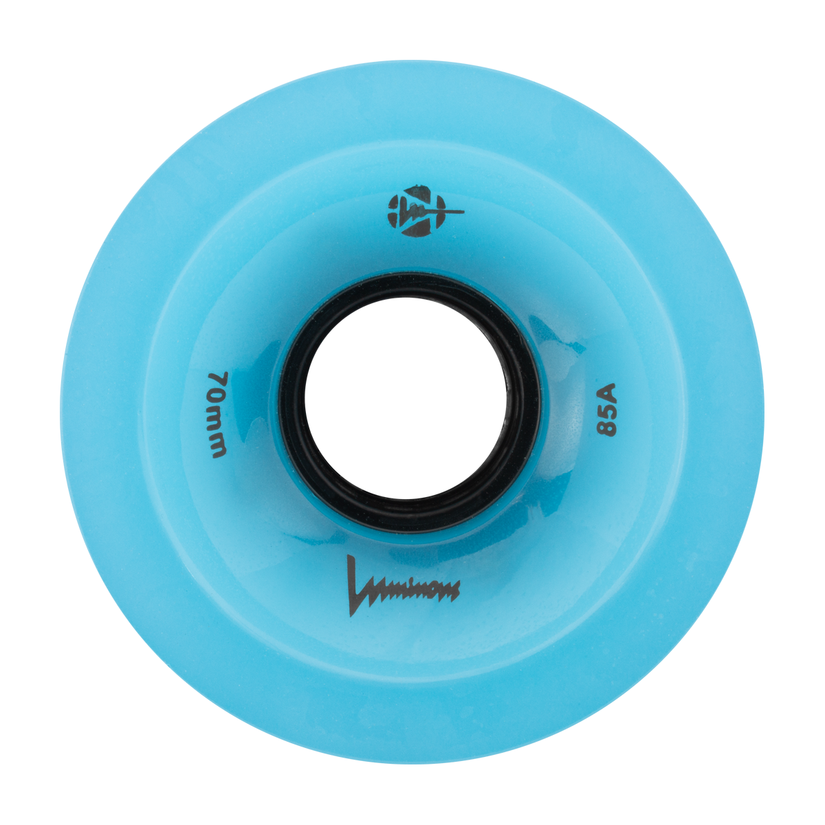 Glow in the Dark LED Longboard Wheels 70mm 85a (4-Pack) - Perfect for Night Skateboarding & Outdoor Adventures