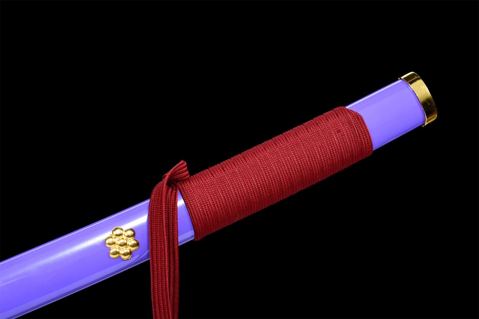 Premium Handmade Roronoa Zoro Yama Enma Katana Replica - T10 Steel Clay Tempered with Hamon - Authentic Japanese Samurai Sword for Cosplay, Anime Collectors & Martial Arts Training - Perfect for Halloween Costumes, Anime Conventions & Display Collections