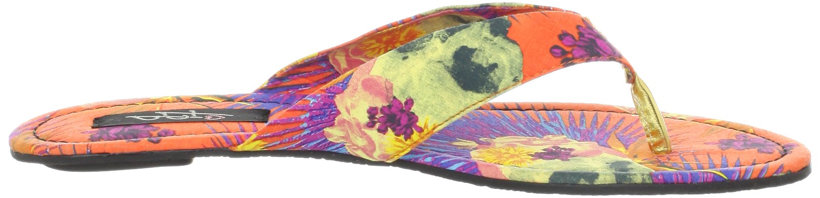 Iron Fist Women's Reina Muerte Thong Sandals - Gothic Boho Style Flip Flops for Summer, Beach & Music Festivals