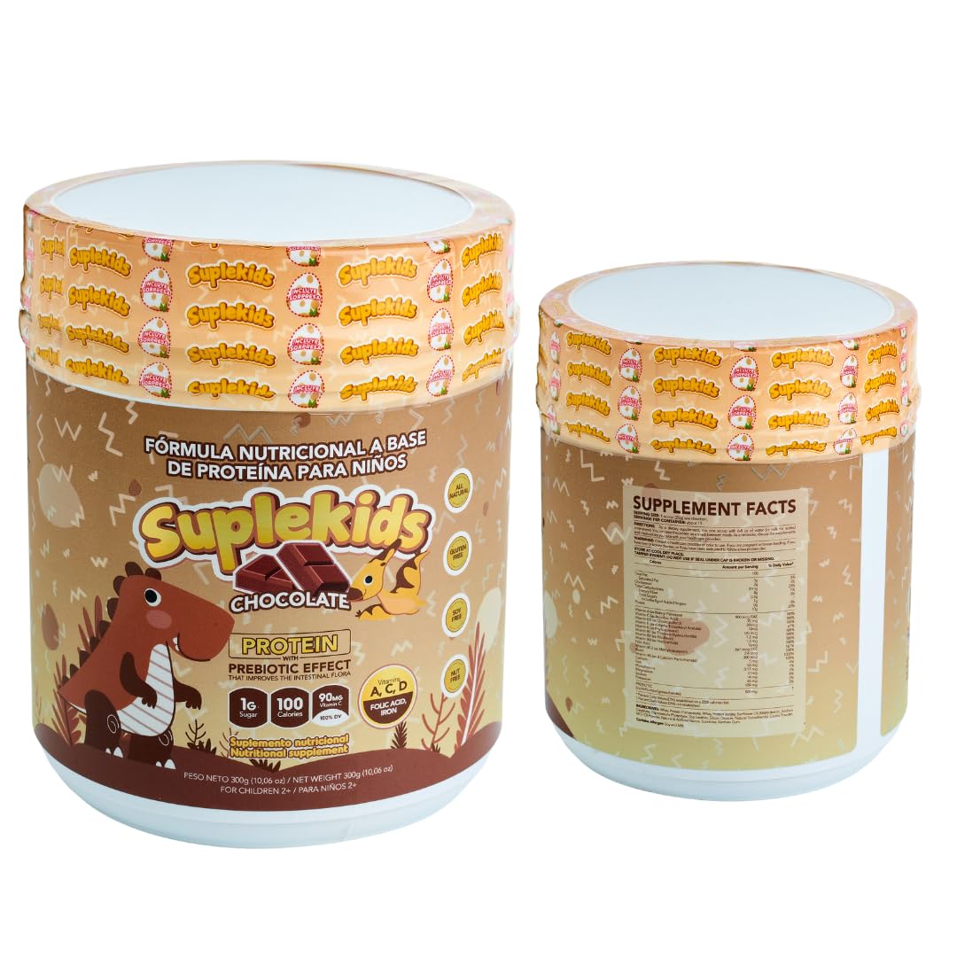 Chocolate Protein Shake Powder for Kids - Healthy Growth & Muscle Development - Weight Gain Support - Perfect for Breakfast, After-School Snacks & Sports Nutrition