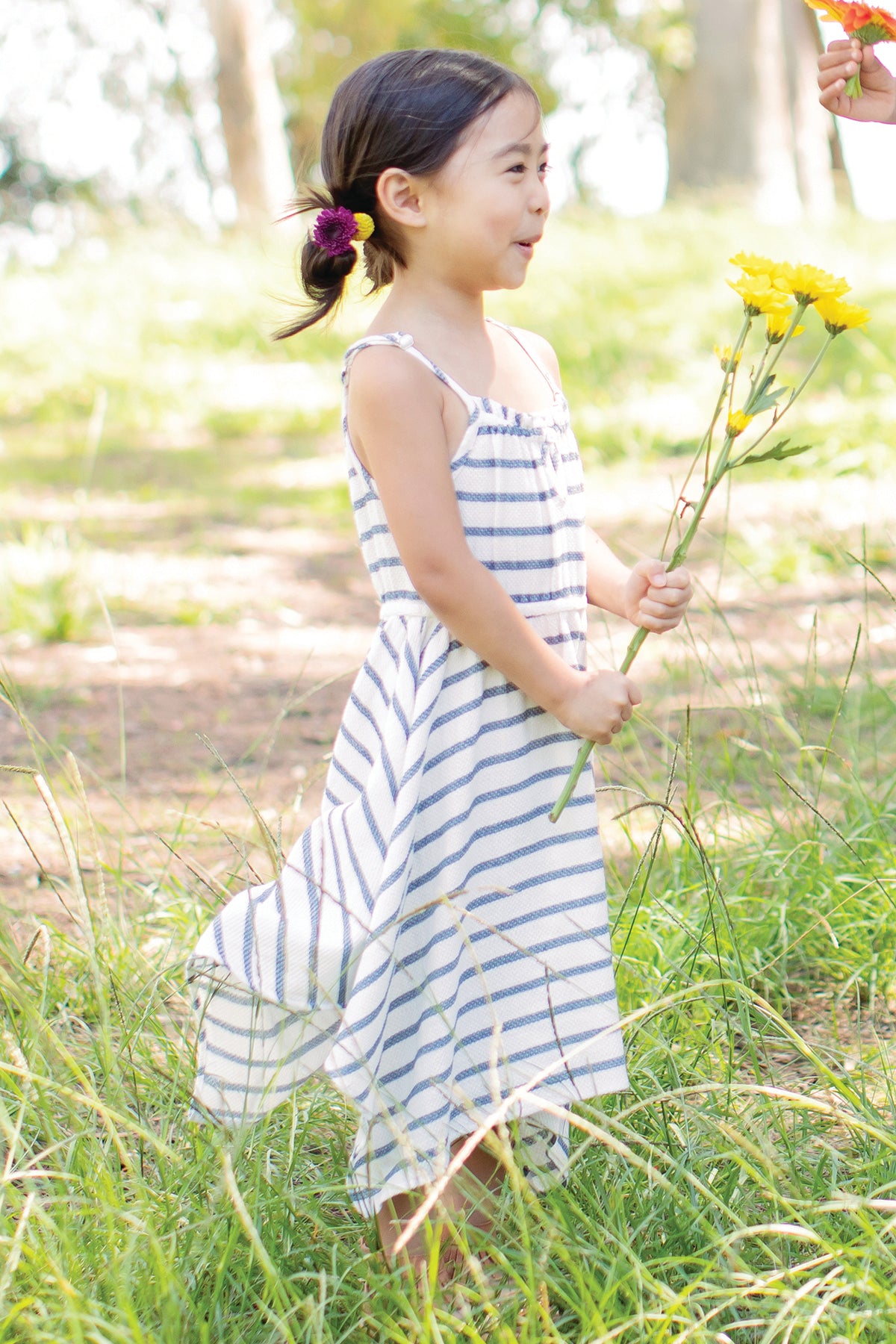 Mimi & Maggie Gentle Surf Girls Dress - Size 4 | Cute Floral Summer Beach Dress for Toddlers | Perfect for Playdates, Vacations & Photo Shoots
