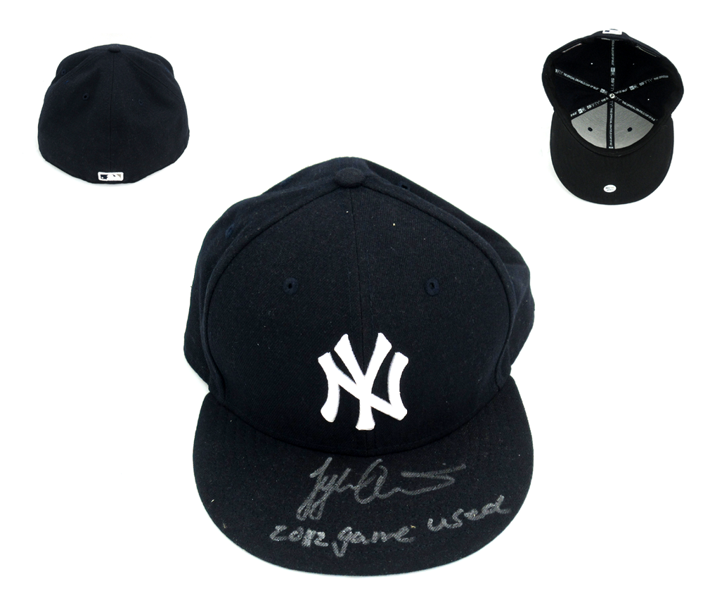 Tyler Austin Signed New York Yankees Minor League Game Used Baseball Hat with 2012 Inscription - Authentic Collectible for Yankees Fans & Sports Memorabilia Enthusiasts - Perfect for Display, Gifts, and Baseball Collections