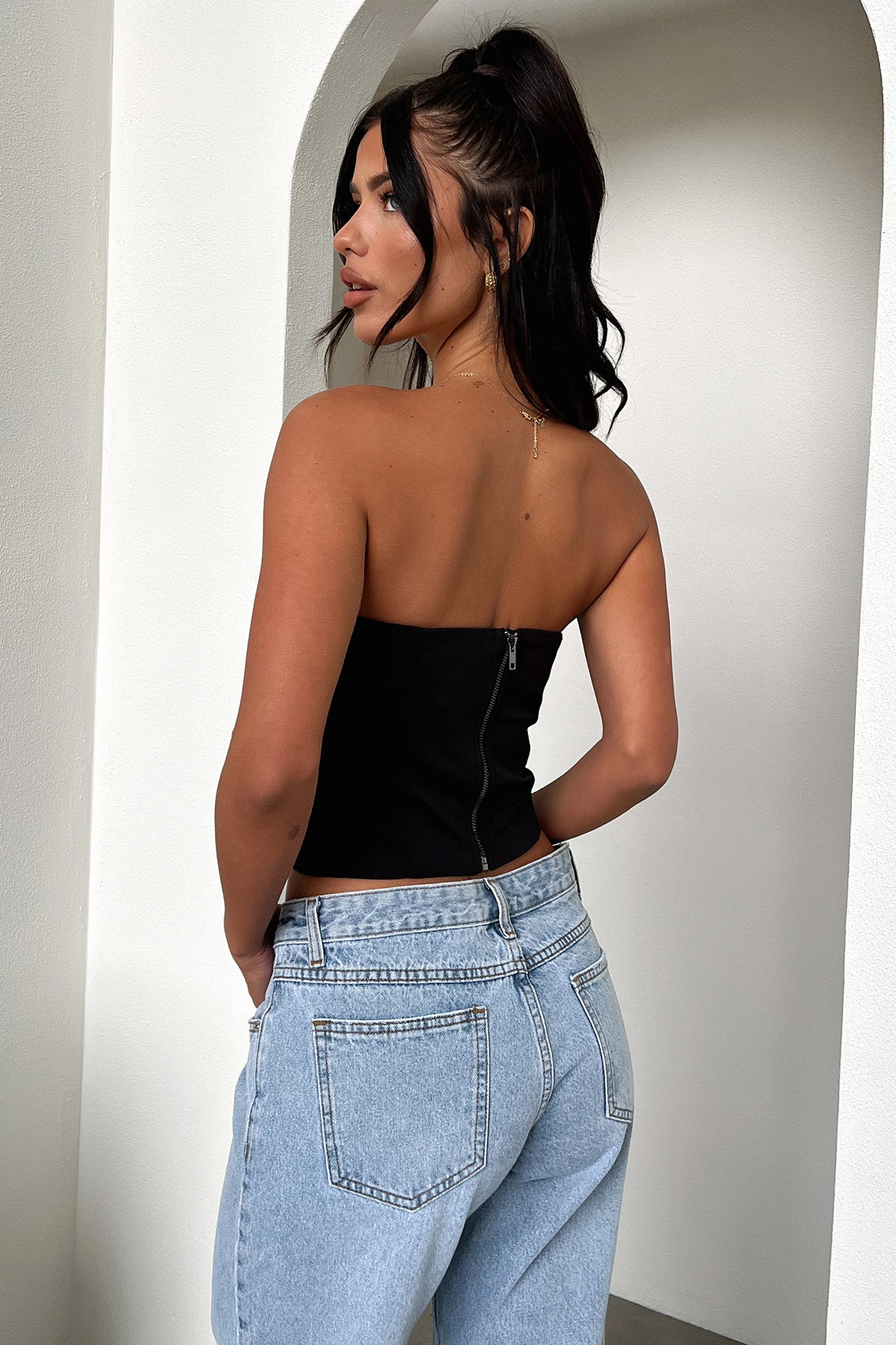 Lane Corset Black Waist Trainer for Women - Shapewear for Tummy Control & Hourglass Figure | Perfect for Waist Training, Workouts, and Evening Wear
