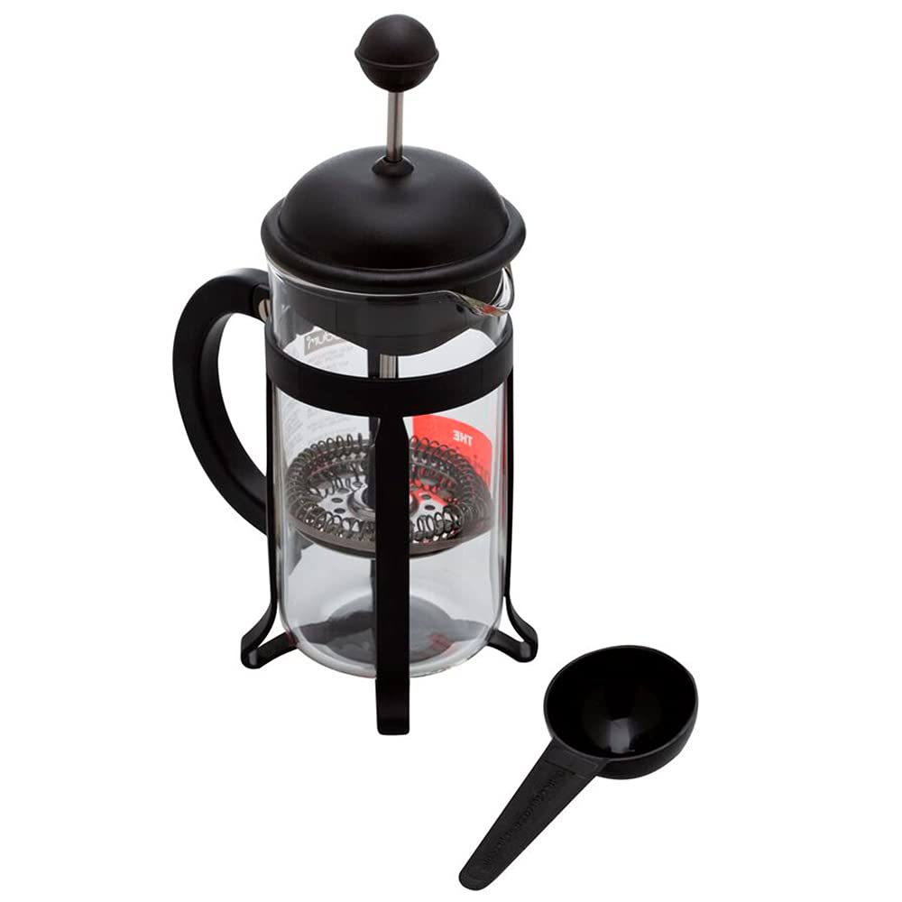 Bodum 34oz French Press Coffee Maker with Heat-Resistant Borosilicate Glass - Premium Black Coffee Brewer Made in Portugal - Perfect for Home, Office & Camping Use