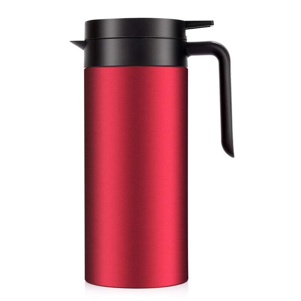 Stainless Steel Double Wall Stovetop Kettle & Thermal Coffee Carafe - Keeps Hot & Cold Beverages for Hours - Perfect for Tea, Coffee, and Hot Chocolate at Home or Office