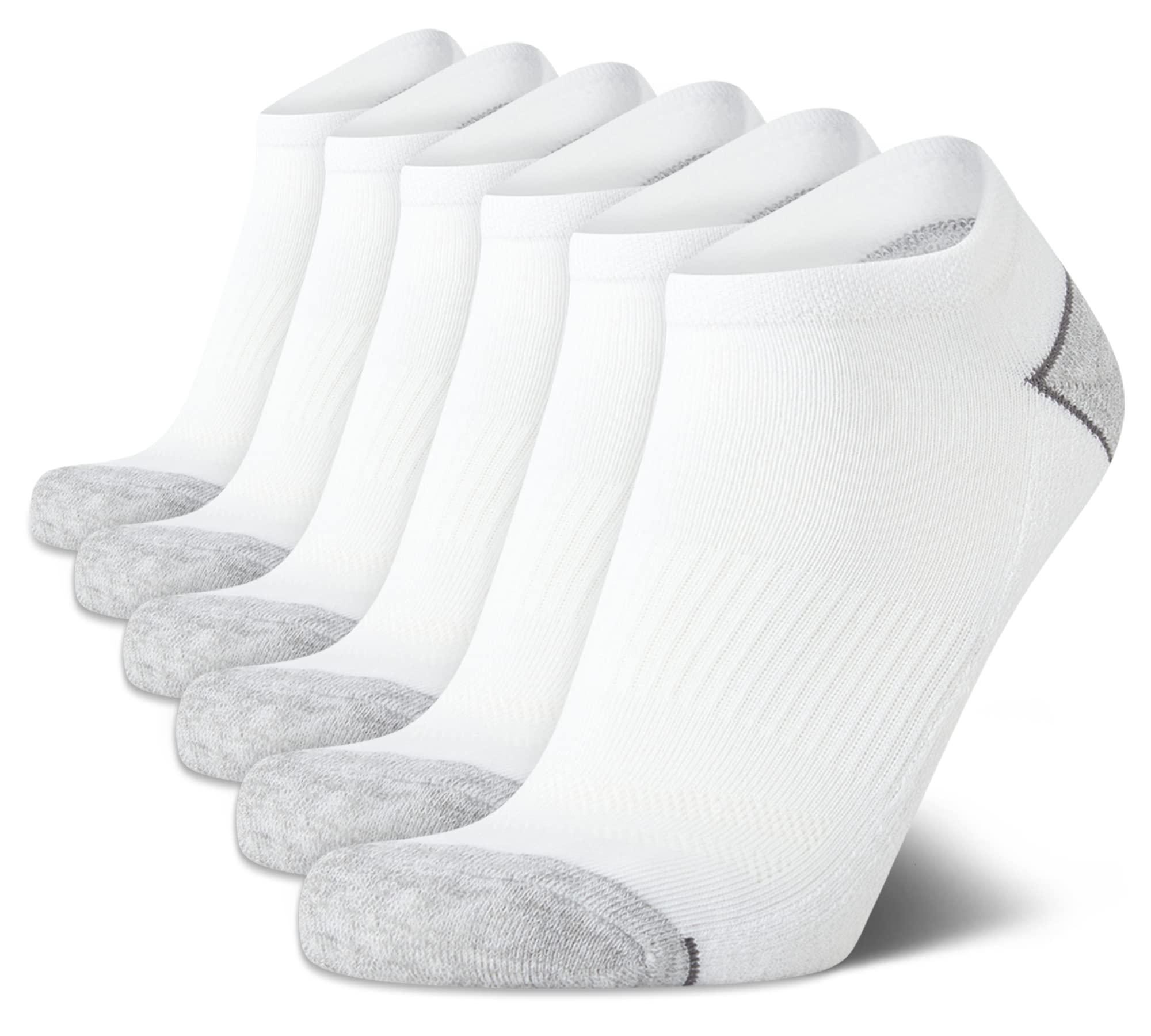 New Balance Men's Low Cut 6-Pack Athletic Socks - Breathable Comfort for Running, Gym & Everyday Wear