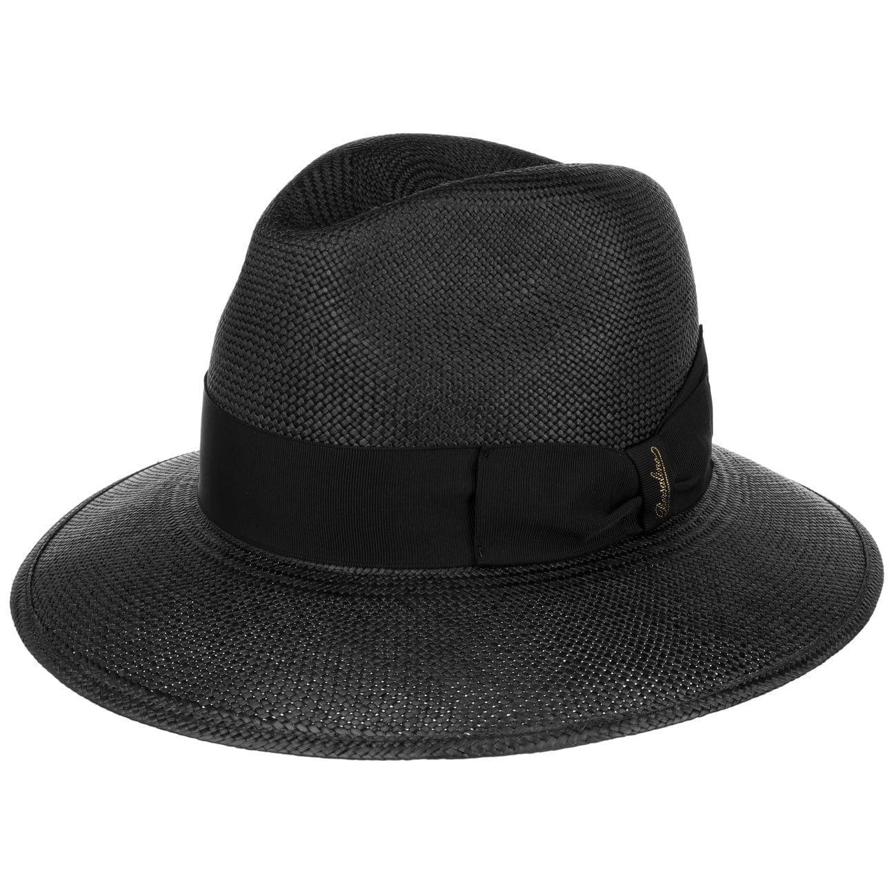 Borsalino Big Brim Fedora Straw Hat for Women & Men - Summer Sun Protection, Beach Vacation, Outdoor Activities