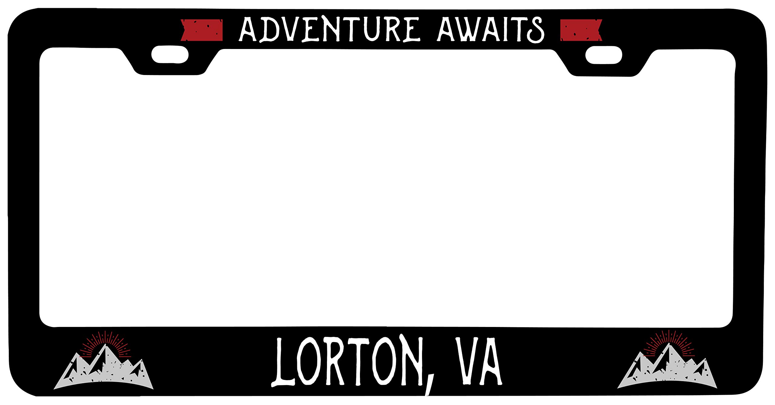 R and R Imports Metal Vanity License Plate Frame - Custom Car Accessories for Personalized Style | Perfect for Cars, Trucks & Motorcycles