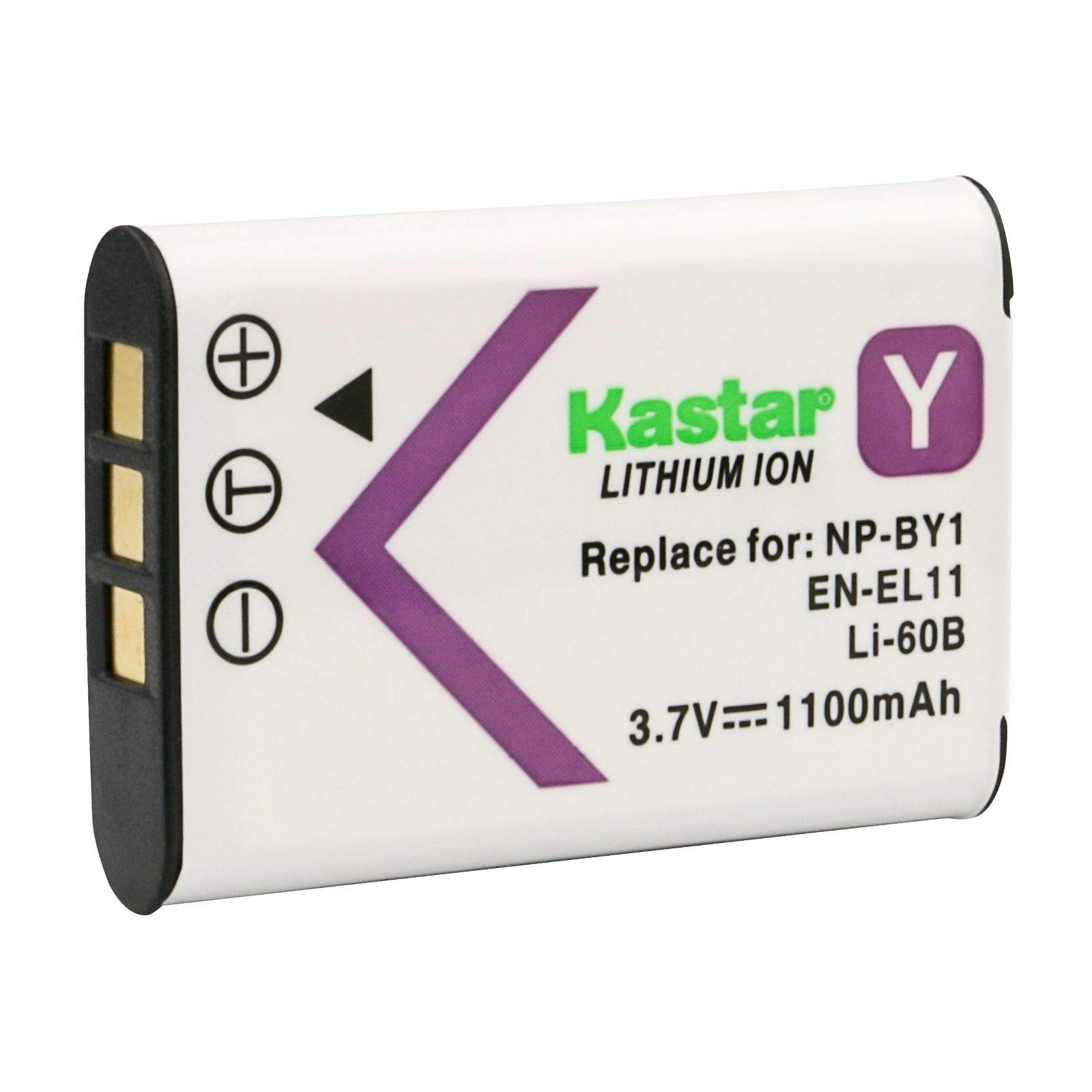 Kastar 1-Pack Replacement Battery for Olympus Li-60B/Li60C - Compatible with Olympus CAMEDIA FE-370 FE370 Digital Camera - Perfect for Travel, Photography & Outdoor Adventures