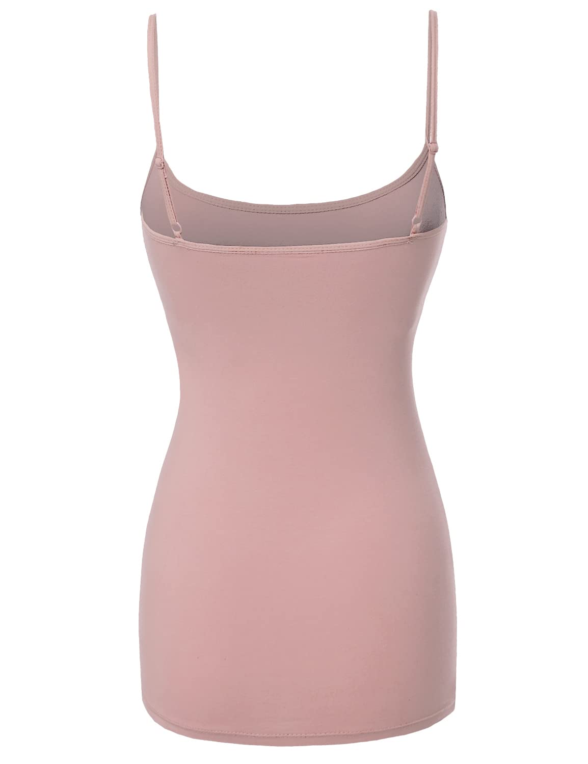 Emma Women's Adjustable Spaghetti Strap Camisole Tank Top - Soft Stretchy Comfort for Layering, Sleepwear & Casual Outfits