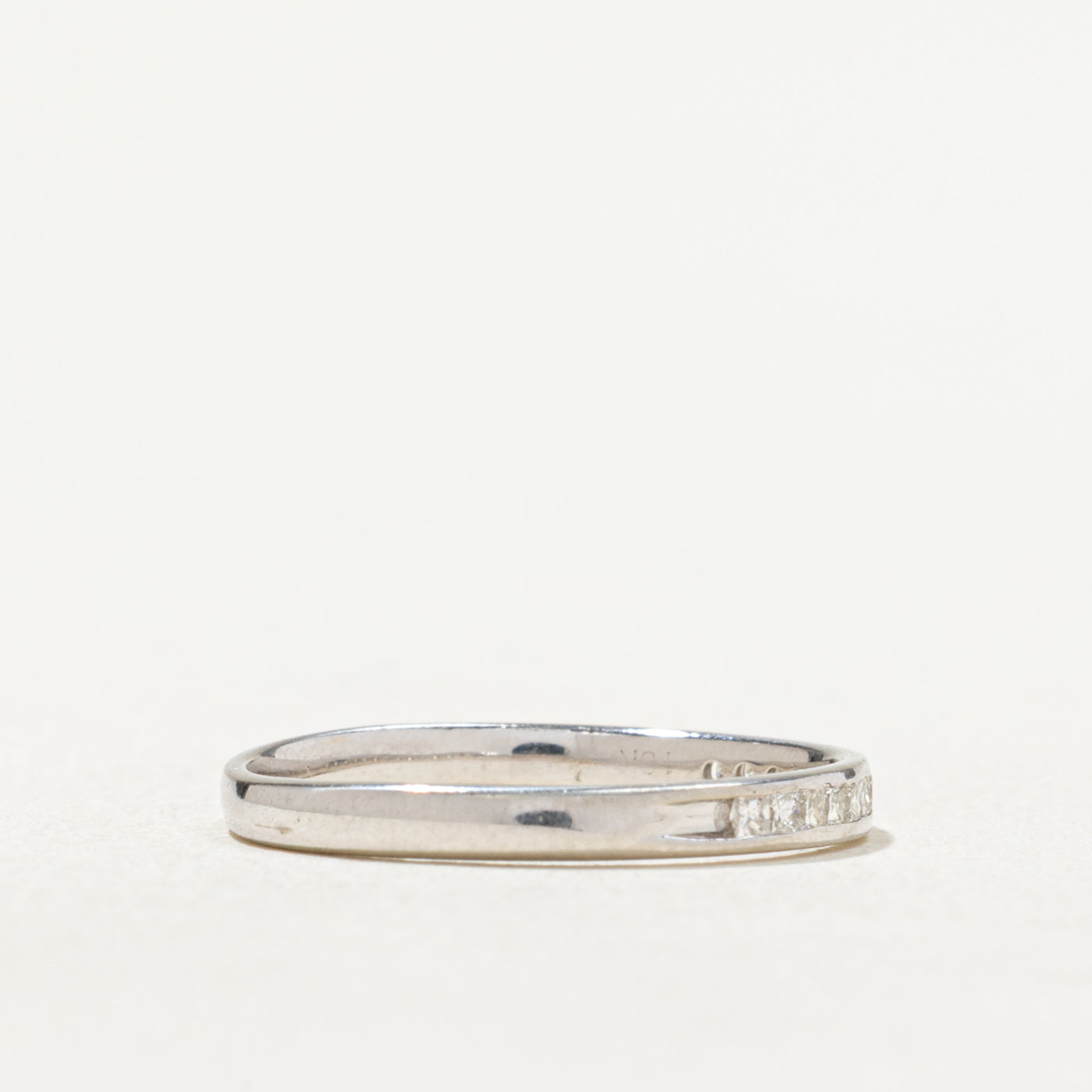 Princess Cut Diamond Eternity Band Ring - 0.14ctw Size 6 | Wedding, Anniversary & Engagement Jewelry Gift for Women