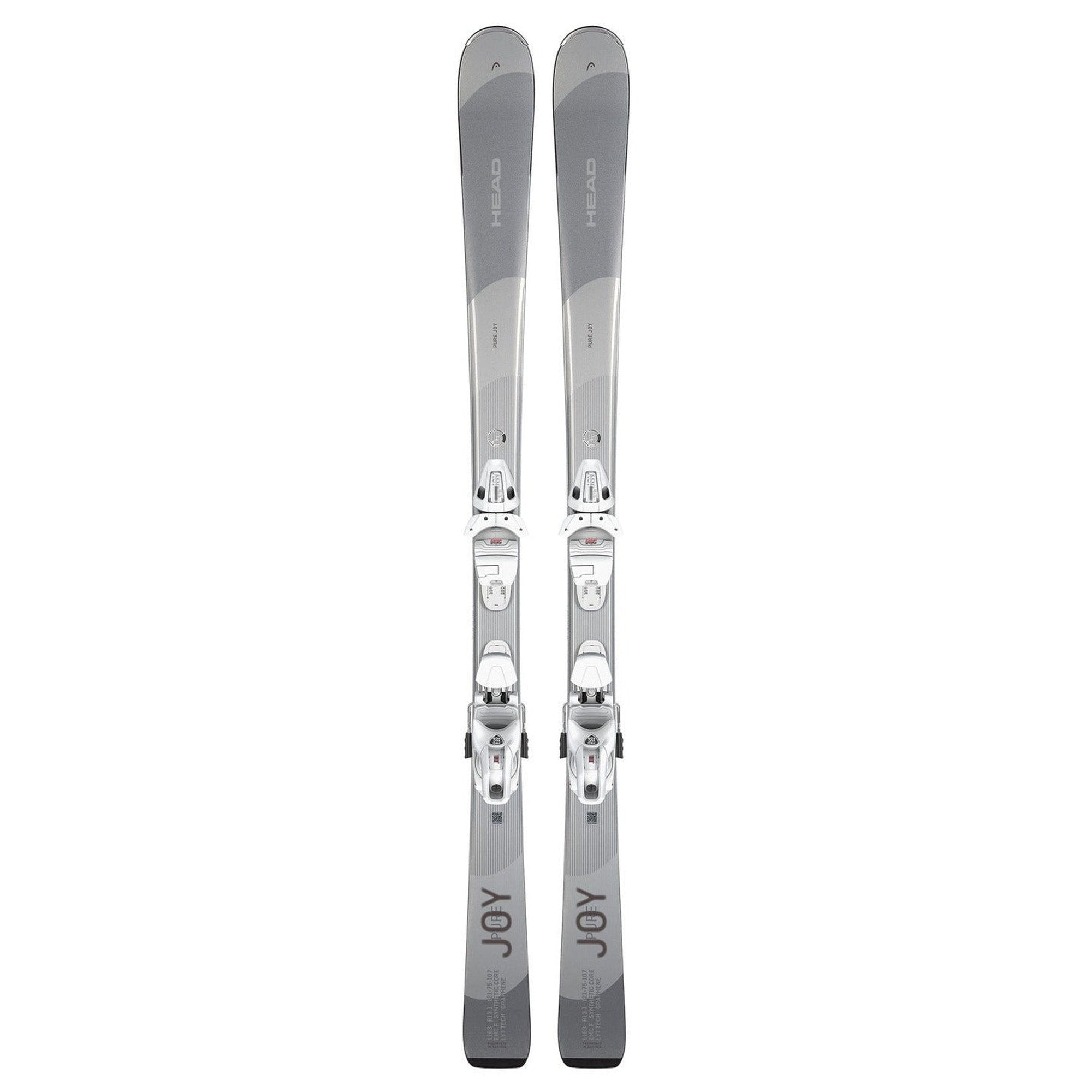 2024 HEAD E.Pure Joy Women's Skis with Joy 9 GW SLR Bindings - Perfect for All-Mountain Skiing and Freeride Adventures