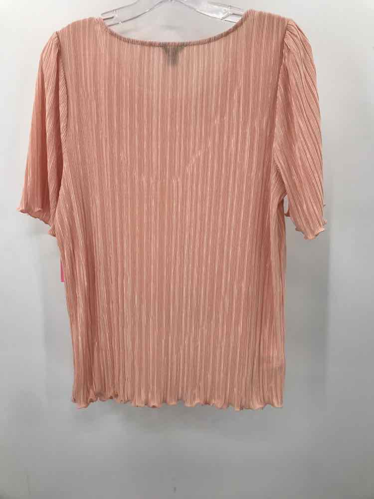 Pre-Owned Ann Taylor Pink Blouse Size Large - Perfect for Work, Casual Outfits & Special Occasions