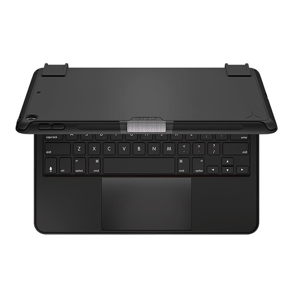 Brydge 10.2 MAX+ Wireless Bluetooth Keyboard Case with Multi-Touch Trackpad for iPad 8th & 7th Generation - Perfect for Work, Travel & Home Office Use