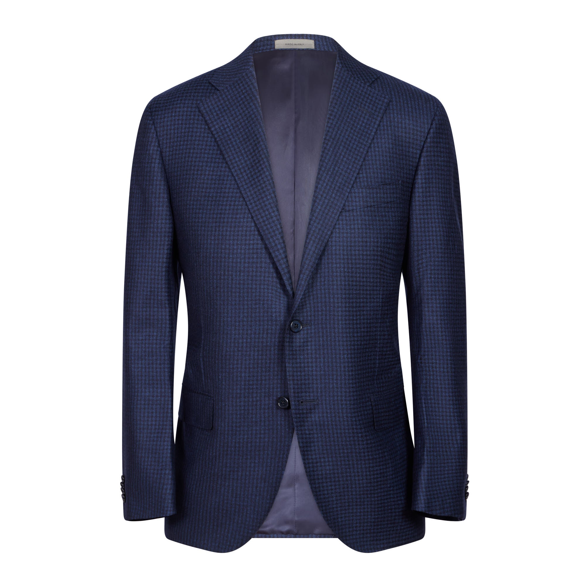 **Corneliani Men's Twill Leader Jacket in Navy Blue - Classic Slim Fit Blazer for Business, Office & Formal Occasions**