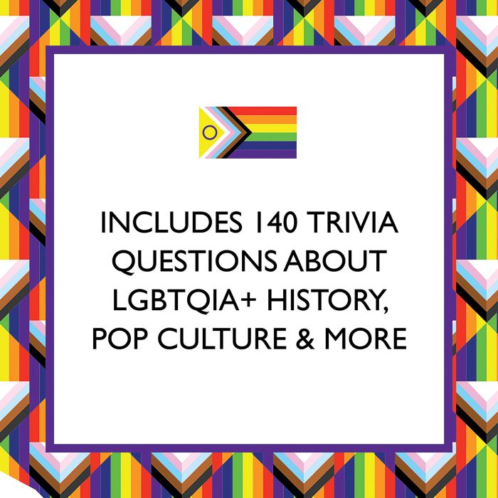 Games Room Pride Trivia Board Game - LGBTQ+ Party Game for Adults & Teens - Fun Family Game Night & Pride Month Celebration Activity
