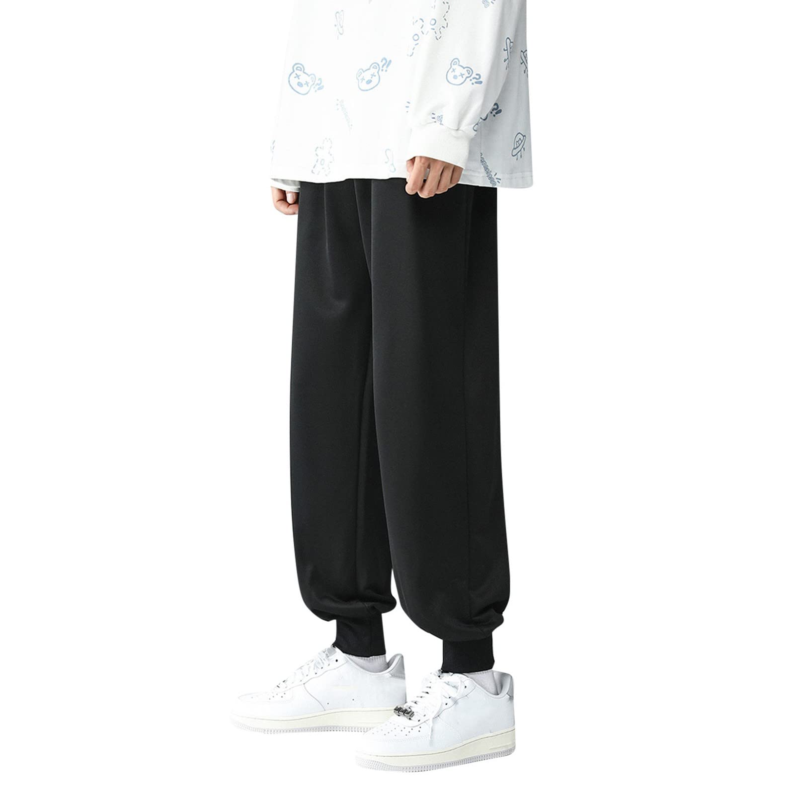 Bimgwuz Men's & Women's Linen Pants - Casual Beach, Hip Hop, Workout Pants with Pockets | Perfect for Summer, Yoga, Travel & Lounge Wear