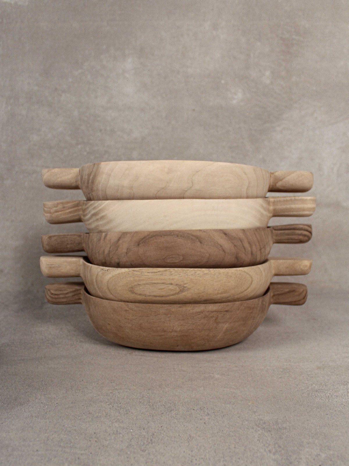 Handcrafted Walnut Wood Bowl with Double Handles - Perfect for Serving Salads, Fruits & Snacks - Elegant Kitchen & Dining Decor