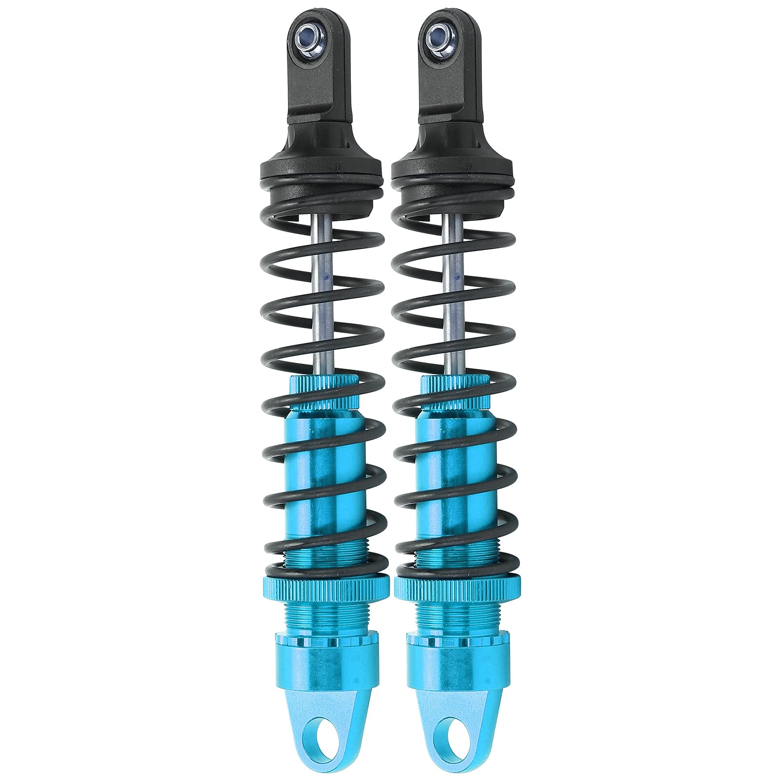 VGEBY 2Pcs 173mm Aluminum RC Shock Absorber Damper for HSP 94050 1/5 Scale Gasoline Off-Road Cars - Heavy Duty Suspension Upgrade for Rough Terrain & Racing Performance