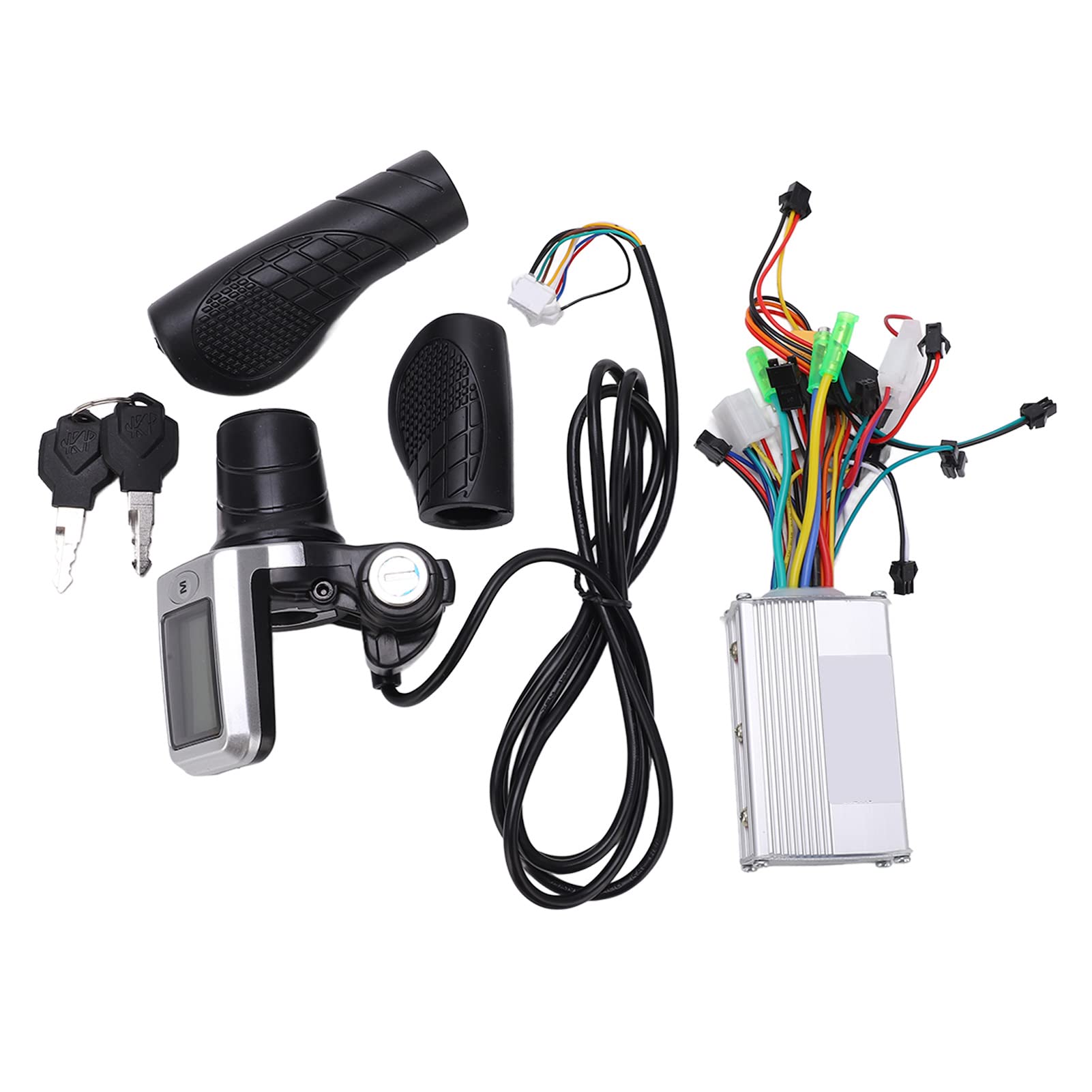 Yangsense Brushless Motor Controller - Aluminum Housing Electric Bike Conversion Kit with Grooved Design for Superior Heat Dissipation | Perfect for DIY E-Bike Upgrades & Motorcycle Conversions