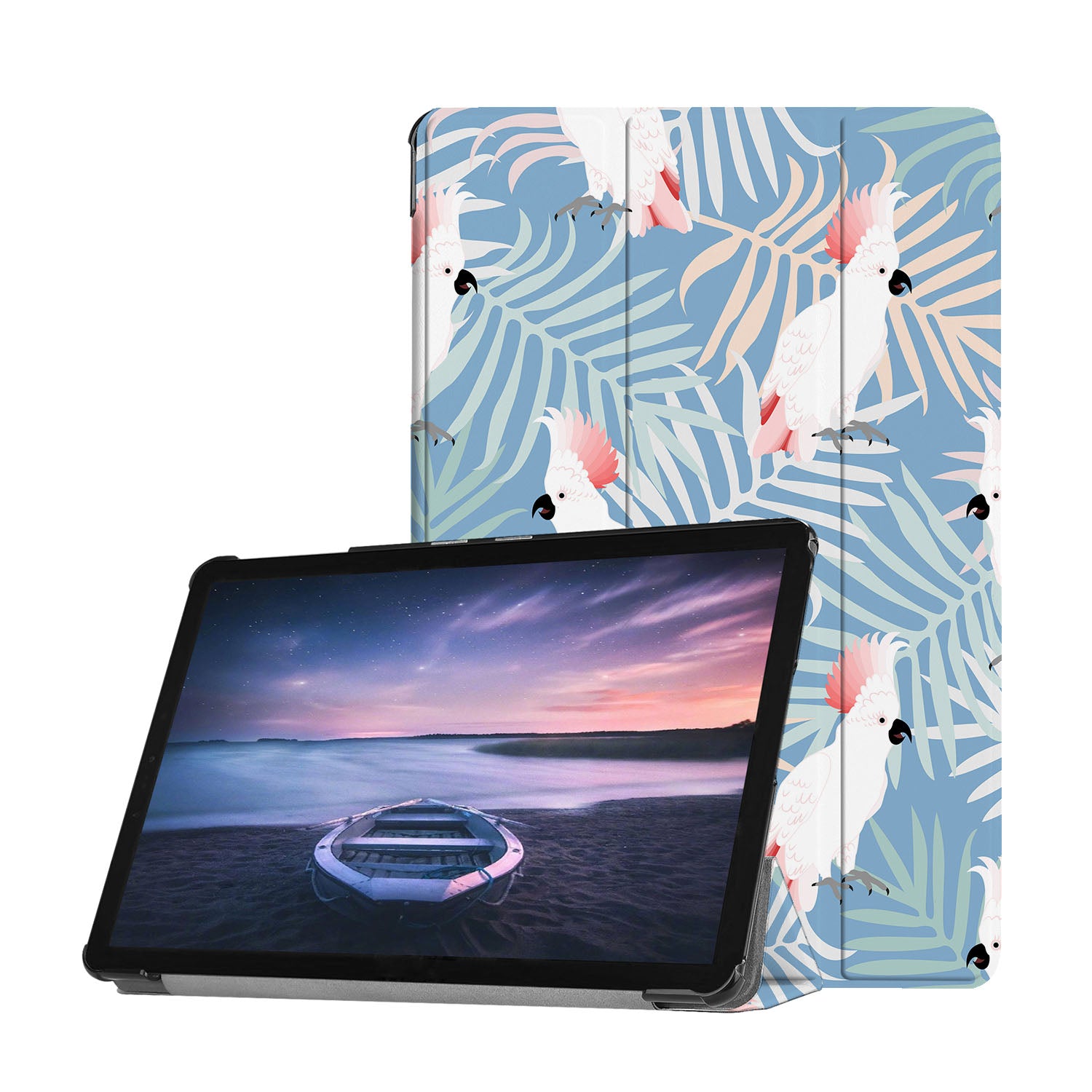 Samsung Tablet Case with Bird Design - Slim Protective Cover for Samsung Galaxy Tab A/S6/S7/S8 - Lightweight & Durable for Home, Office, and Travel Use