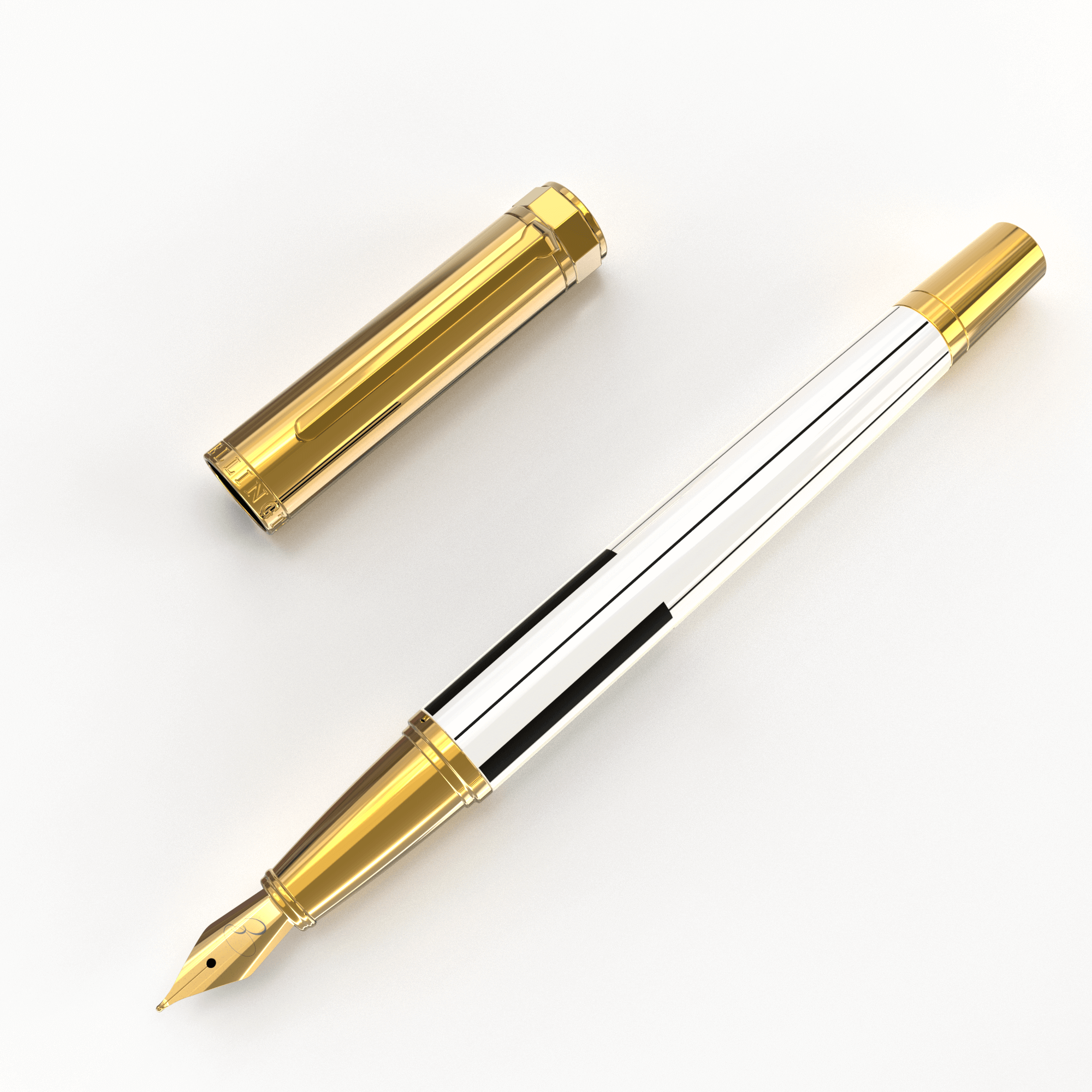 Chopin Fountain Pen - Premium Elegant Writing Pen for Calligraphy, Gift & Collectors - Perfect for Business Signatures, Wedding Invitations & Artistic Writing