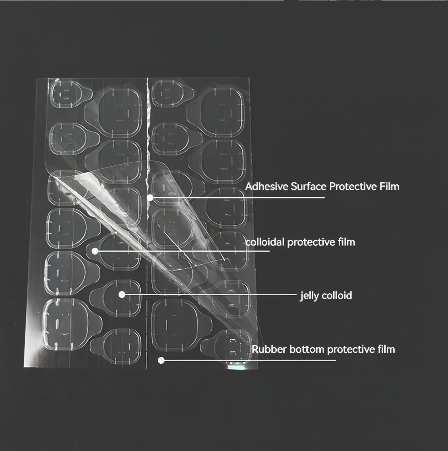 1200 PCS (50 Sheets) Double Sided Press On Nail Adhesive Tabs - Waterproof, Breathable False Nail Glue Stickers for Gel & Acrylic Nails - Perfect for Nail Art, Salon Use & DIY Manicures at Home