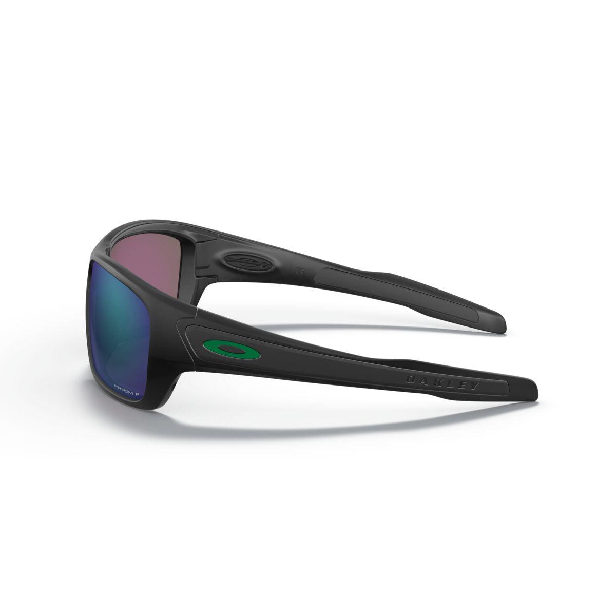 Oakley Turbine Matte Black/Prizm Jade Polarized Sunglasses 0OO9263 926345 - Stylish UV Protection for Outdoor Sports & Driving