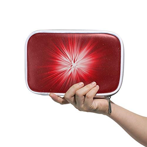 ILEEY Celestial Starry Sky Pencil Case & Cosmetic Bag - Large Capacity Makeup Organizer for Travel, School, Work & Daily Use | Waterproof Zippered Pouch for Pens, Brushes, Cosmetics & Essentials