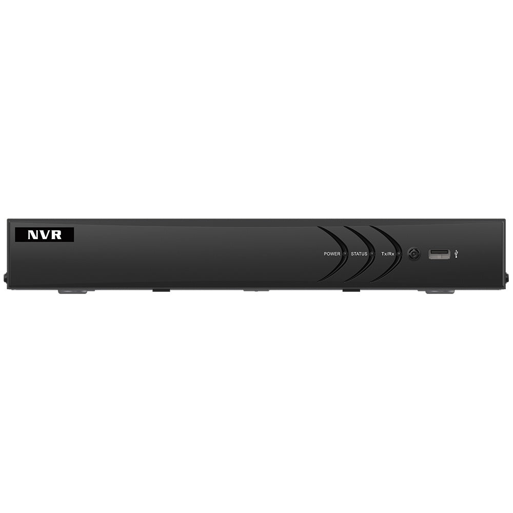 HIKVISION NVR608 8-Channel Network Video Recorder with HDMI & 8-Port PoE for Home Security Surveillance System - Ideal for Small Business & Residential Monitoring