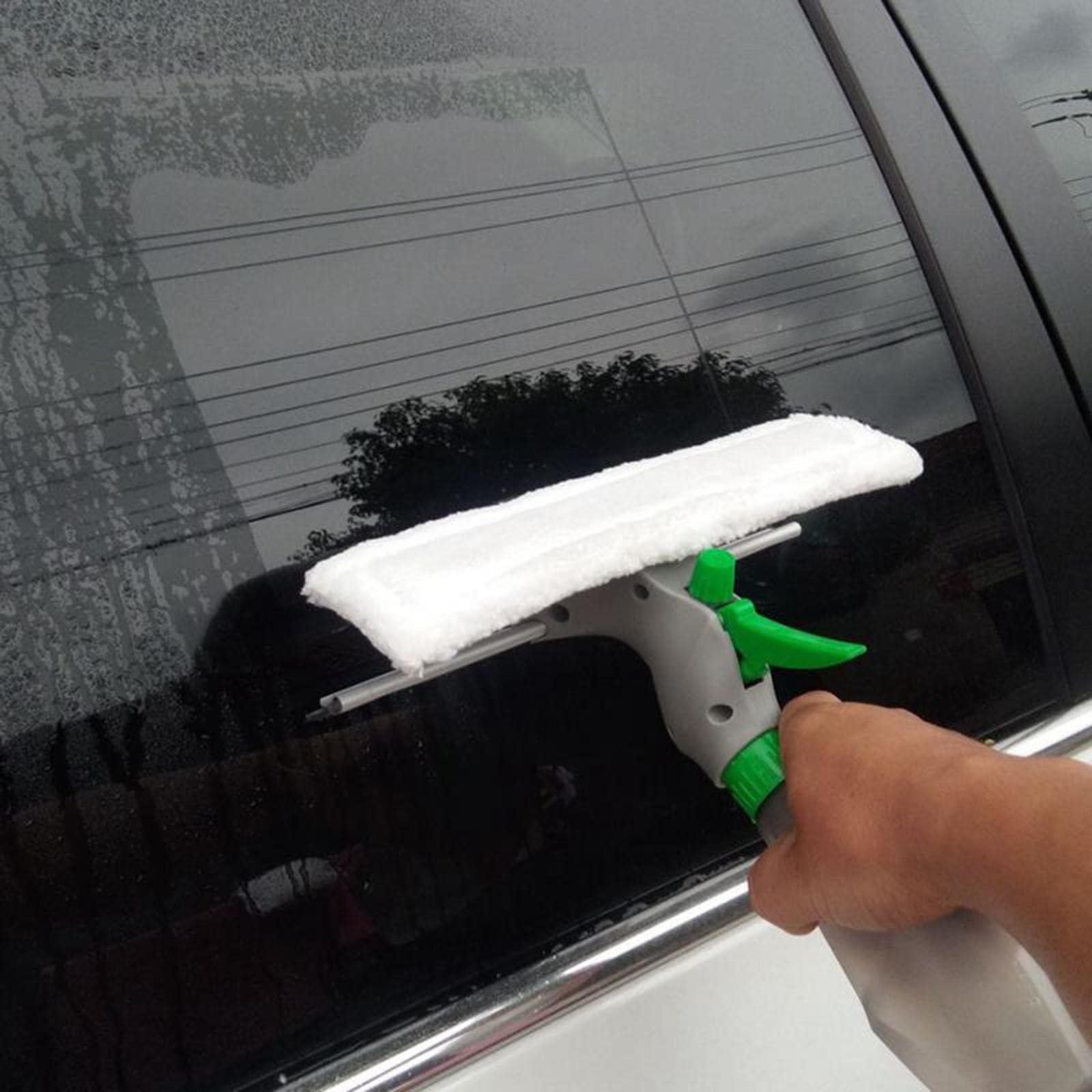 Best Window Cleaner Tool Kit - Spray Bottle & Squeegee Set for Streak-Free Cleaning - Perfect for Home, Office, and Car Windows