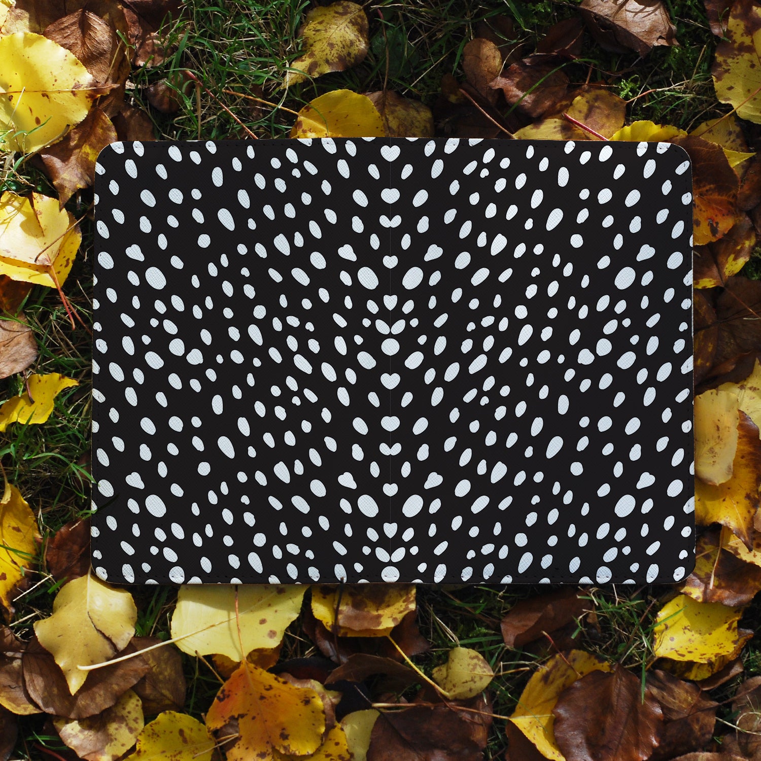 Polka Dot Travel Wallet for Women - RFID Blocking Passport Holder & Credit Card Organizer - Perfect for Airplane, Cruise, and International Trips