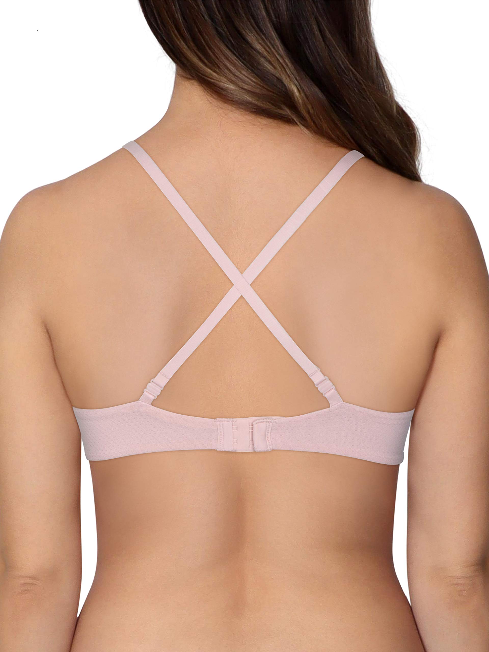 Fruit of the Loom Women's Comfortable Breathable Cami Bra with Adjustable Convertible Straps - Perfect for Yoga, Workout & Everyday Wear