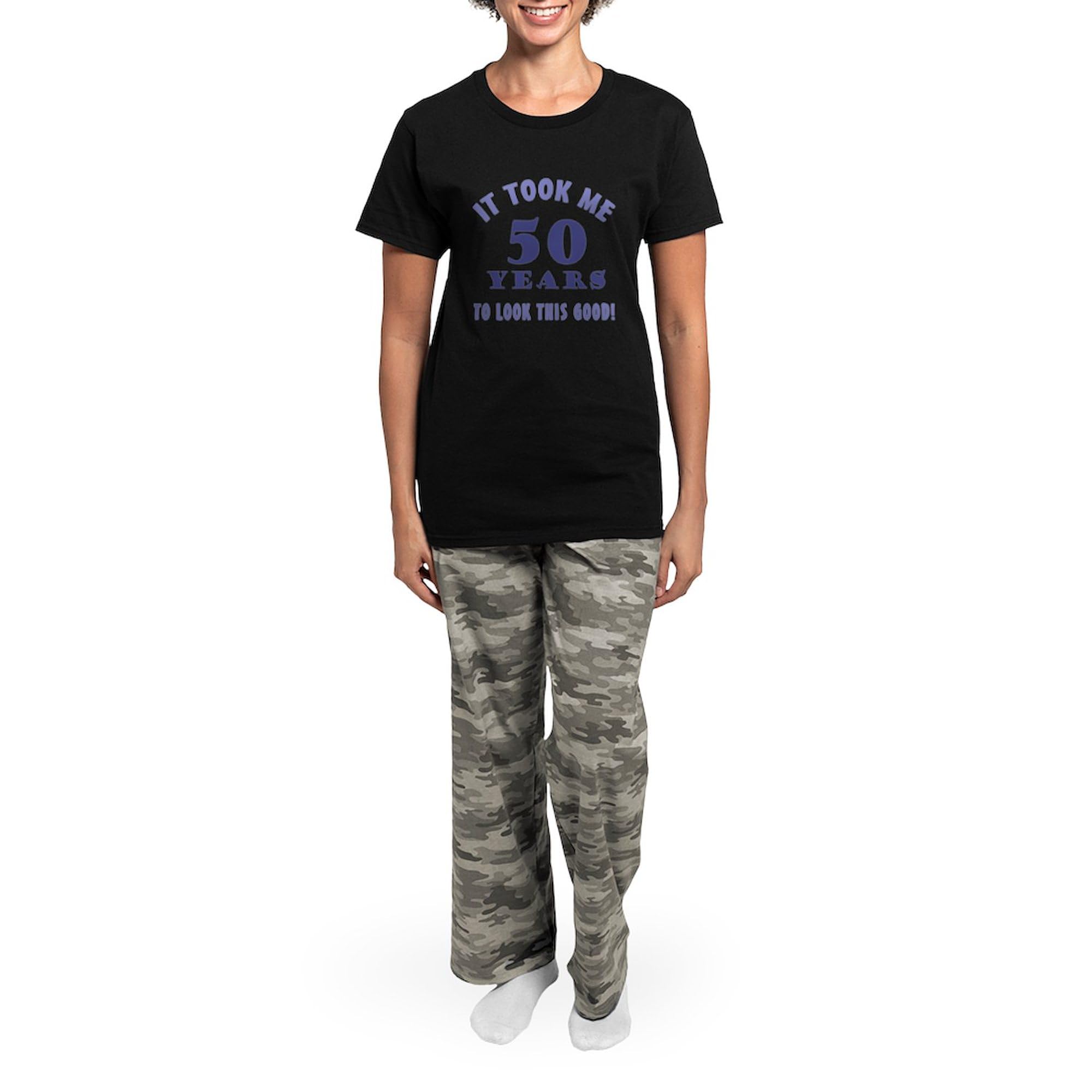 Funny 50th Birthday Gifts for Women - Novelty Pajama Set with Humorous Print | Perfect for Sleepovers, Girls Night In & Birthday Party Celebrations