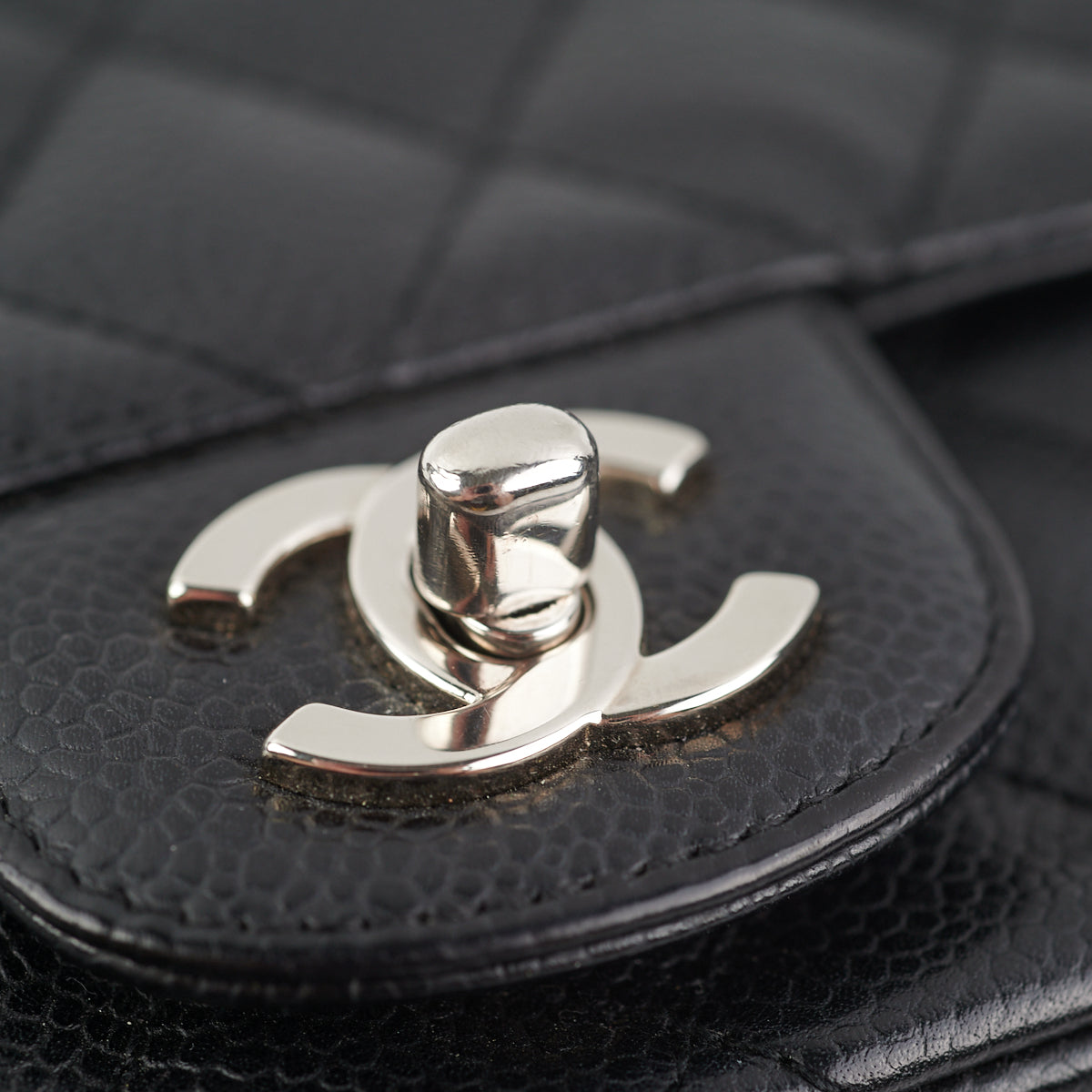 Chanel Caviar Leather Mini Square Crossbody Bag - Black Luxury Handbag for Women | Perfect for Evening Parties, Date Nights & Special Occasions
