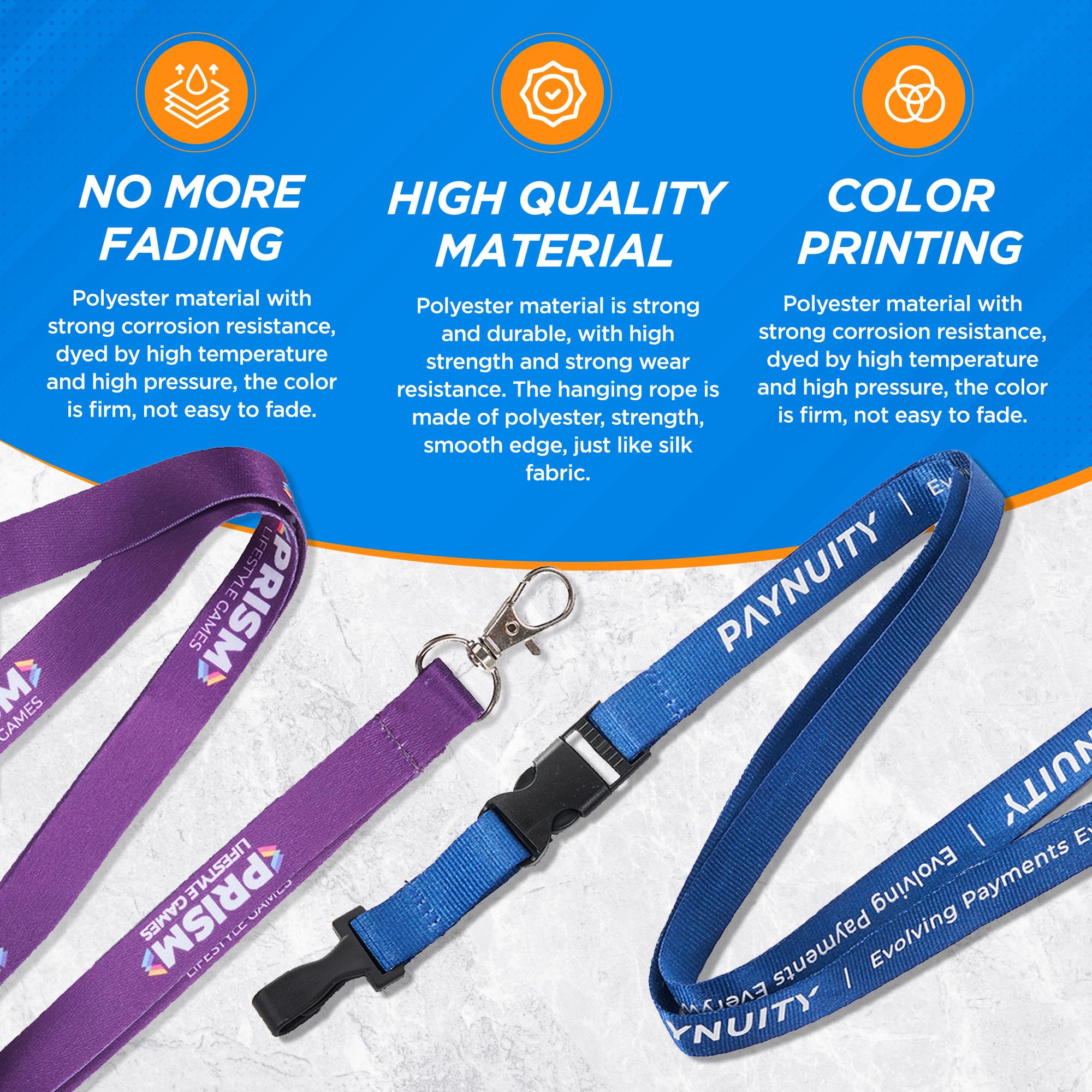 Custom Breakaway Lanyards - Personalized for Events & Promotions