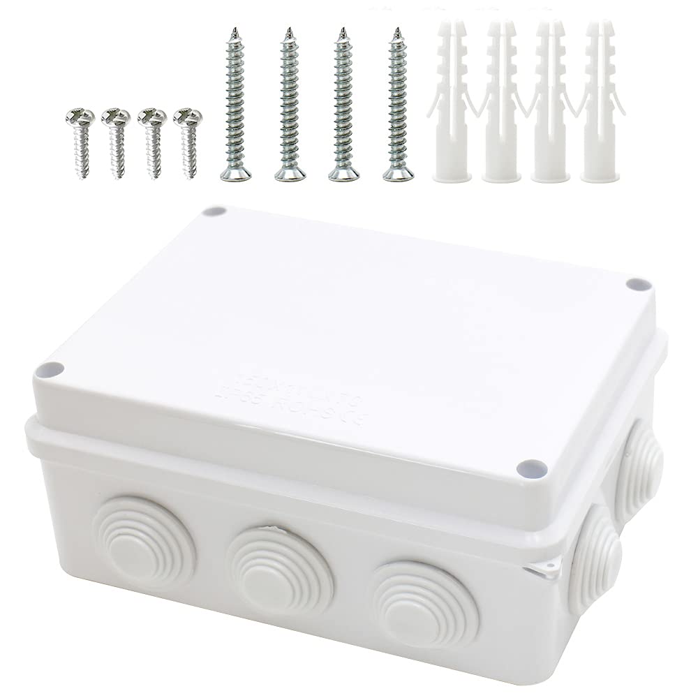 MAKERELE IP65 Waterproof Electrical Box 5.9x4.3x2.8in - Outdoor & DIY Projects