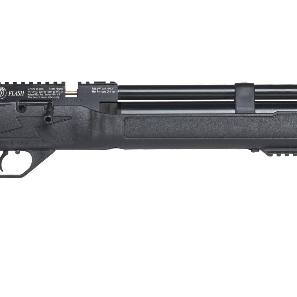Hatsan Flash QE PCP Air Rifle - .22 Caliber Quiet Energy Break Barrel - Hunting, Pest Control & Target Shooting