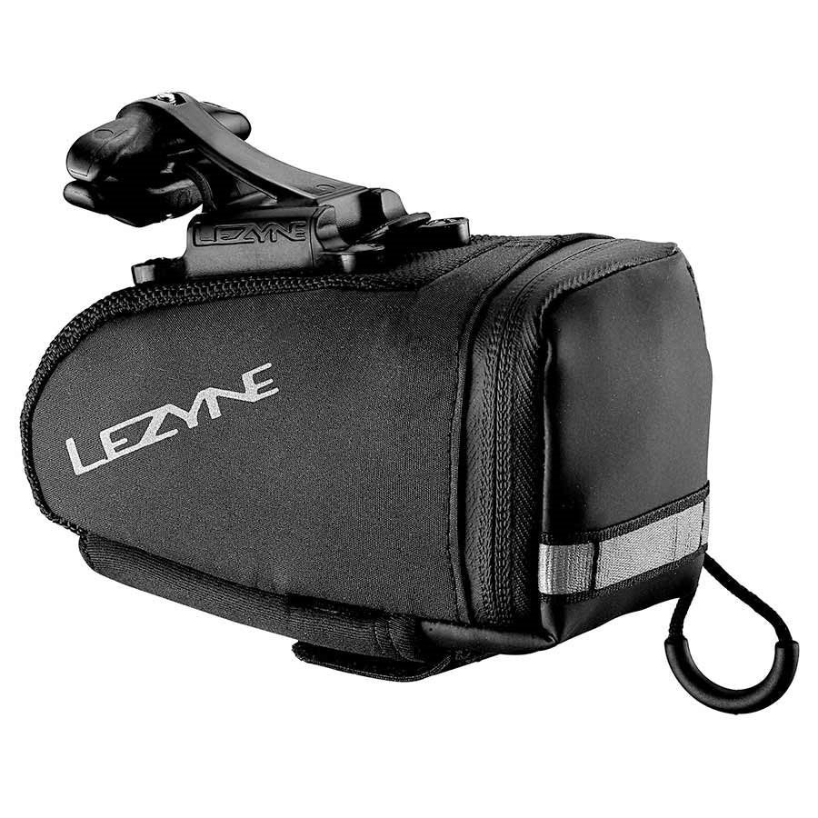Lezyne M Caddy QR Saddle Bag - Waterproof Bike Saddle Bag with Quick Release, Compact Cycling Storage for Road & Mountain Bikes - Perfect for Tools, Phone & Essentials on Long Rides