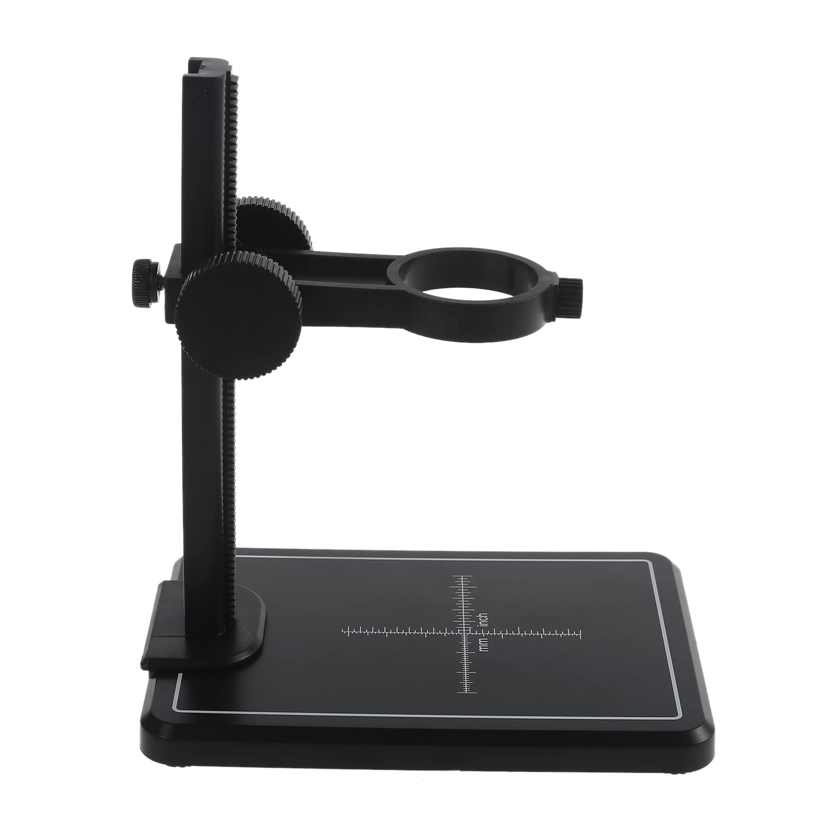 MONOJLY Adjustable Plastic Microscope Stand - Desktop Base Holder for USB Digital Microscopes & Magnifier Cameras | Perfect for Lab Research, Jewelry Inspection & Hobbyist Microscopy