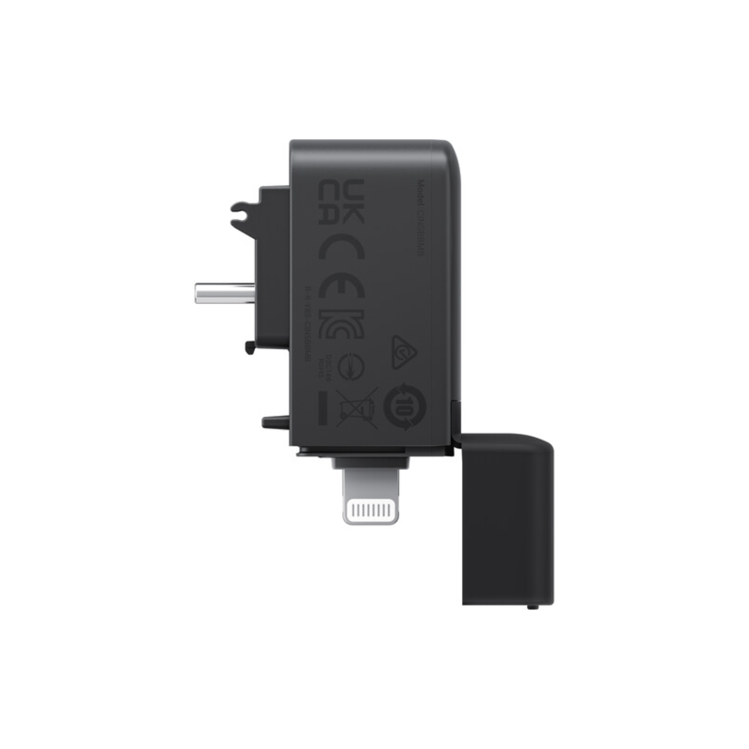 Insta360 X4 Fast Charging USB-C & Lightning Cable - High-Speed Data Sync & Power Delivery for 360 Cameras - Perfect for Travel Vlogging and Action Sports Recording