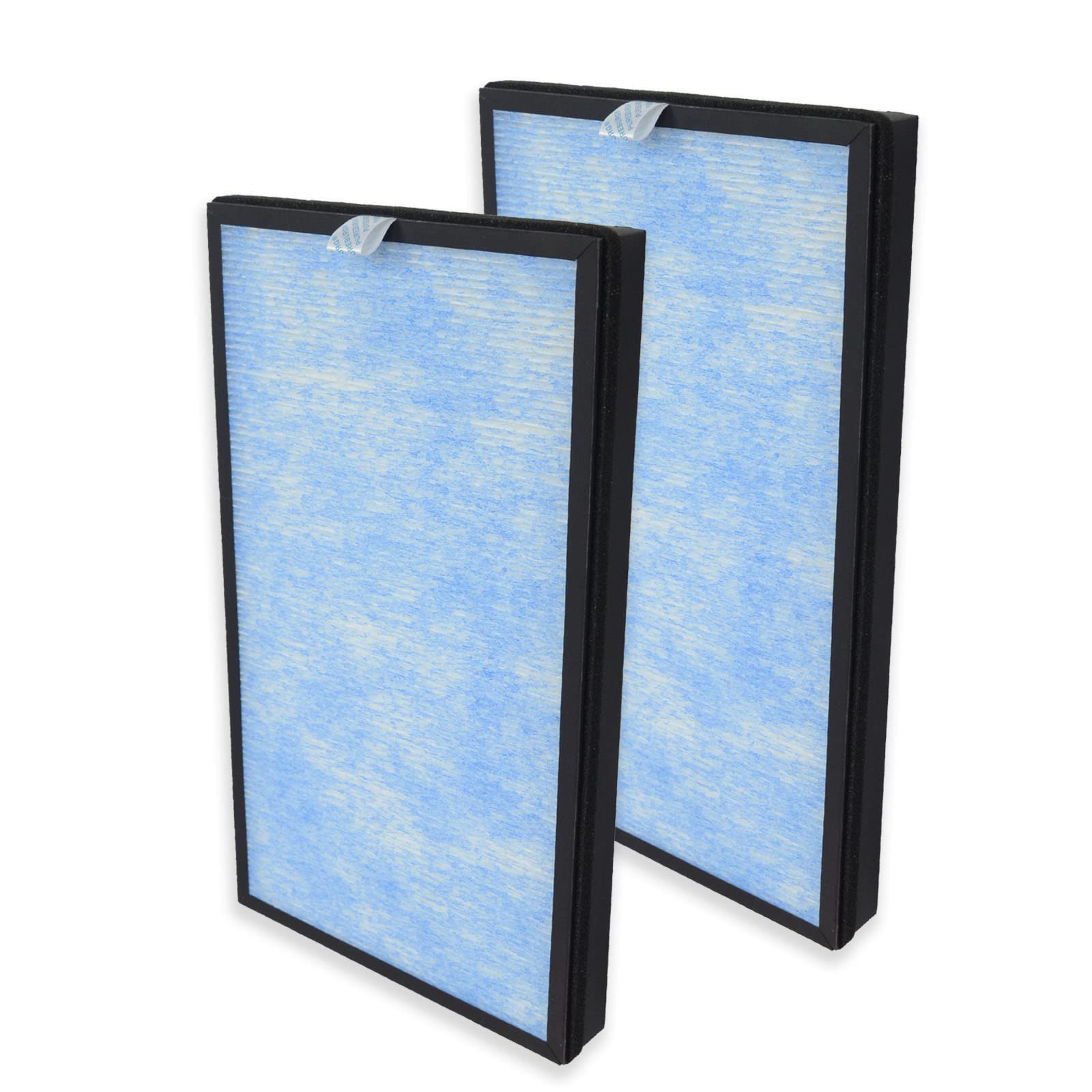 PUREBURG Replacement H13 True HEPA Filter with Activated Carbon - 2 Pack Compatible with Partu BS-07 Air Purifier - 4-Stage Filtration for Home, Office, and Bedroom Air Cleaning