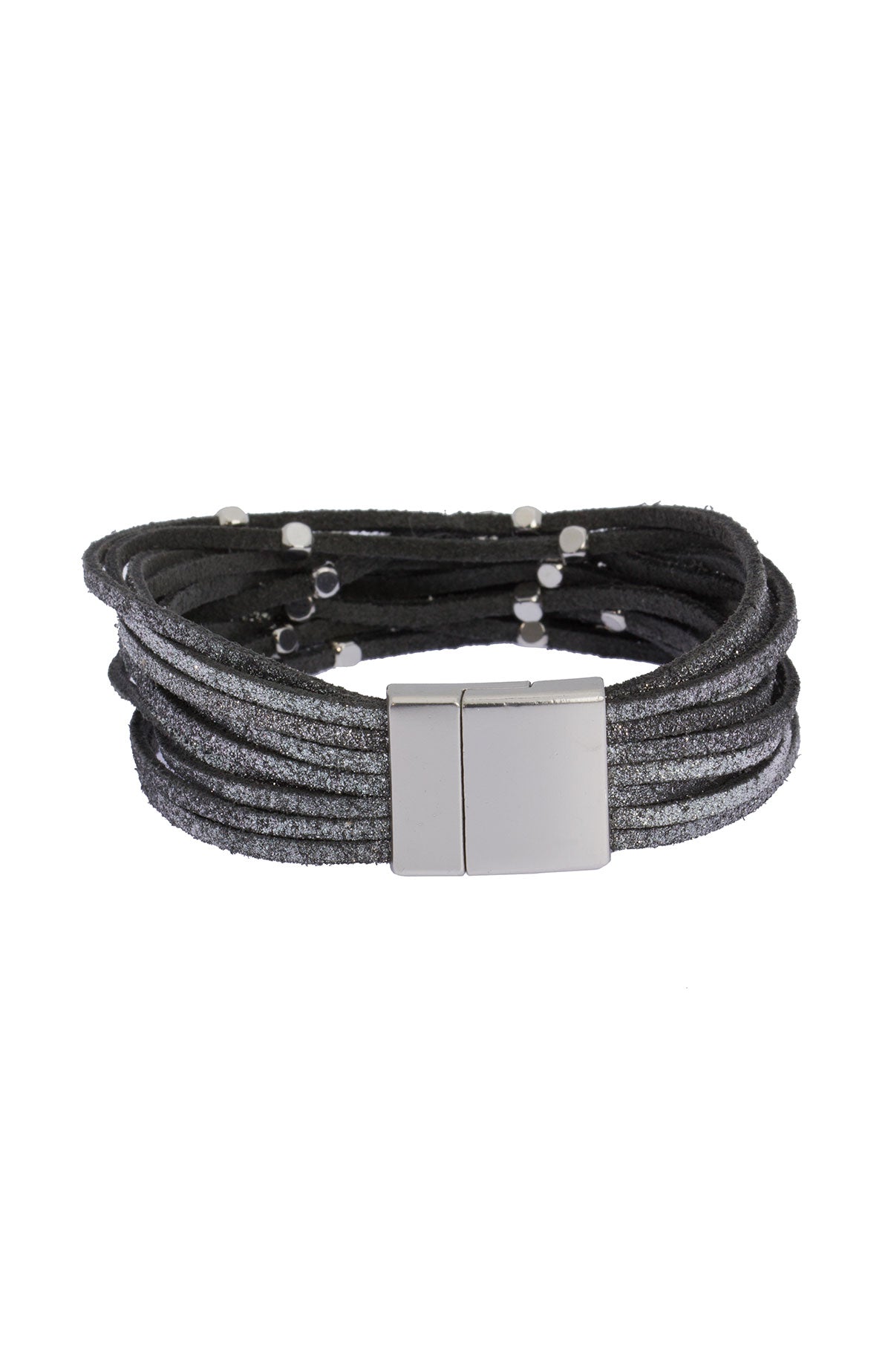 Double Wrap Genuine Leather Bracelet for Men & Women - Stylish Handmade Adjustable Wrap Bracelet for Casual & Formal Wear