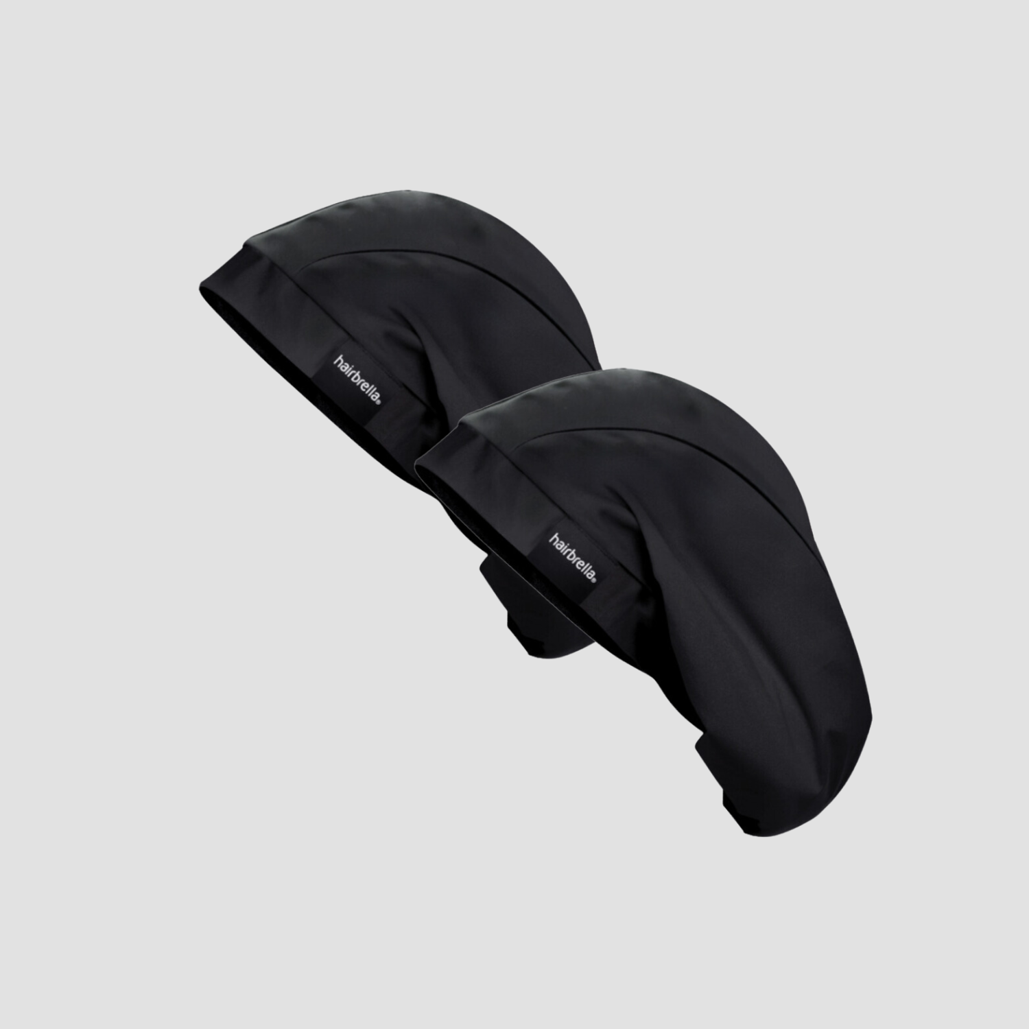 Hairbrella Satin Lined Men's Sleep Cap Bundle (2 Pack) - Soft & Breathable Hair Protection for Nighttime & Travel | Prevents Breakage & Frizz for All Hair Types
