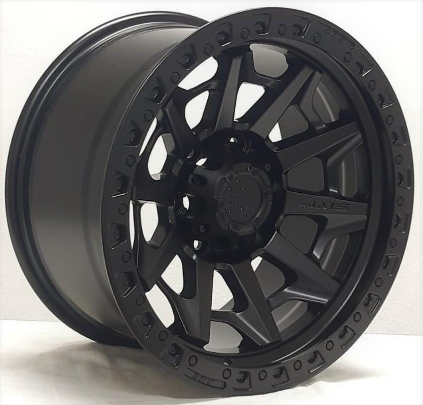 17-Inch Alloy Wheels for Toyota Tacoma 2WD/4WD 2016-2023 (6x139.7 Bolt Pattern) - Durable Off-Road Rims for Adventure & Daily Driving
