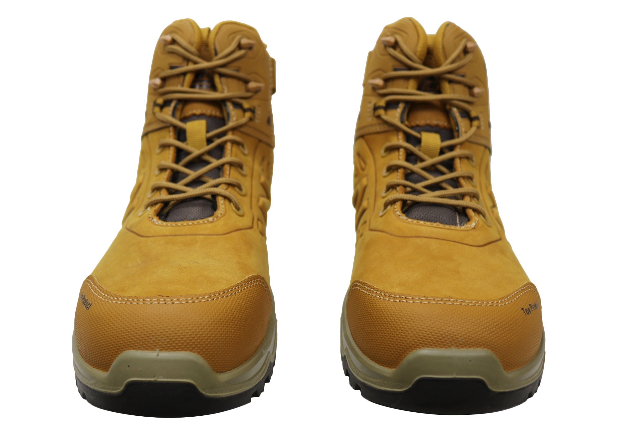 New Balance Contour Men's Leather Composite Toe 2E Wide Work Boots - Durable Safety Shoes for Construction, Warehouse & Industrial Work