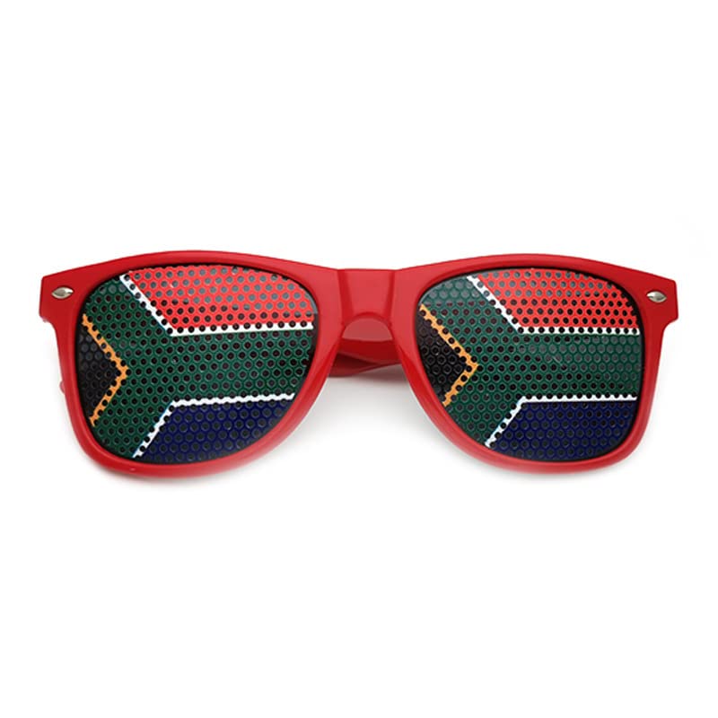 South Africa Flag Glasses